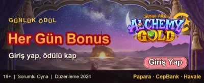 Hoş Geldin Bonusu promotion